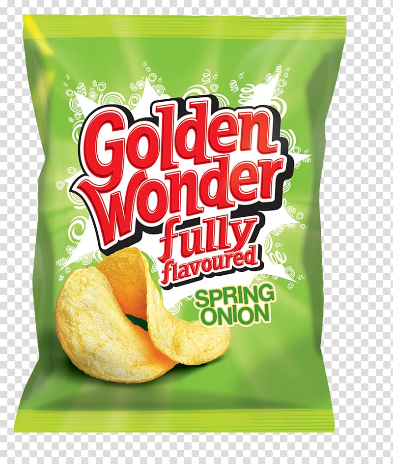 Potato chip Vegetarian cuisine Golden Wonder Spring Onion Crisps 32.5g 32 Pack Food, onion transparent background PNG clipart