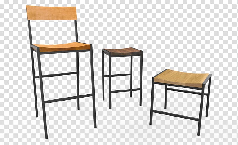 Bar stool Table Chair Bookcase, wooden small stool transparent background PNG clipart