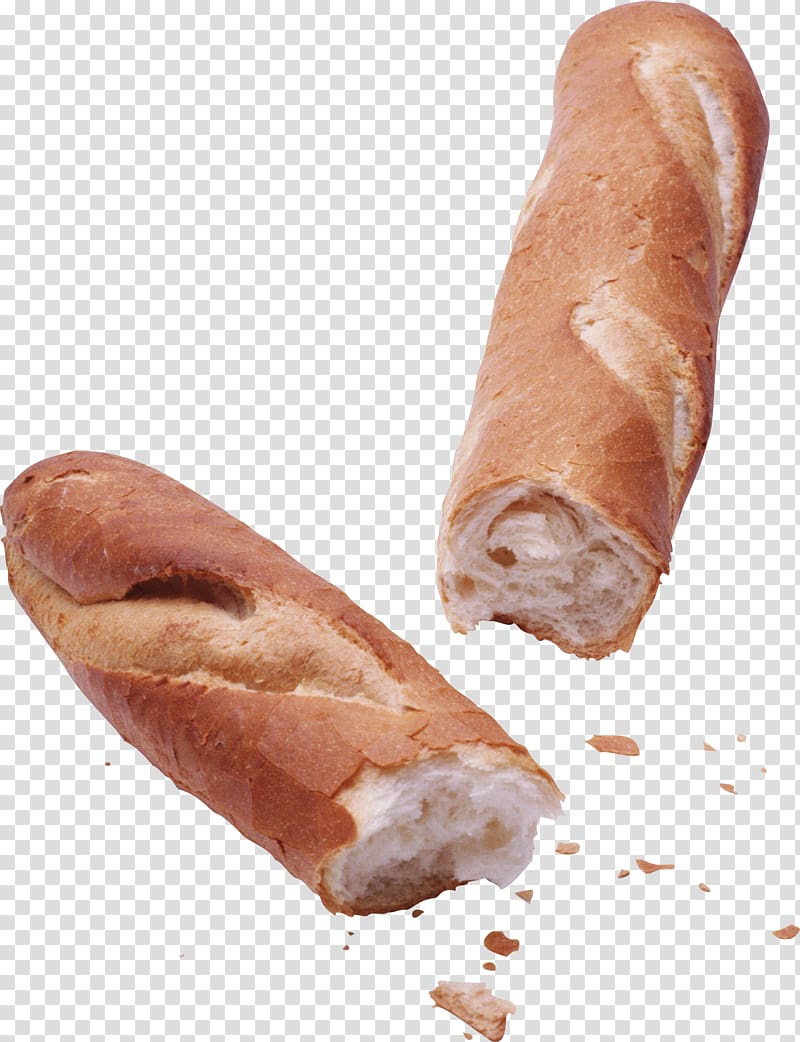 Baguette Garlic bread Croissant, Bread transparent background PNG clipart