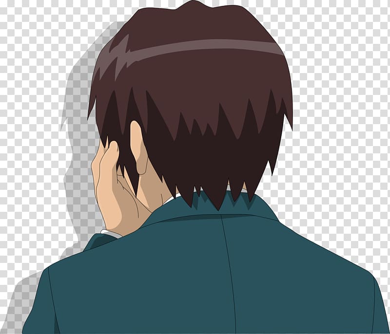 Anime Boy Clipart Attitude - Guy Side View Anime, HD Png Download