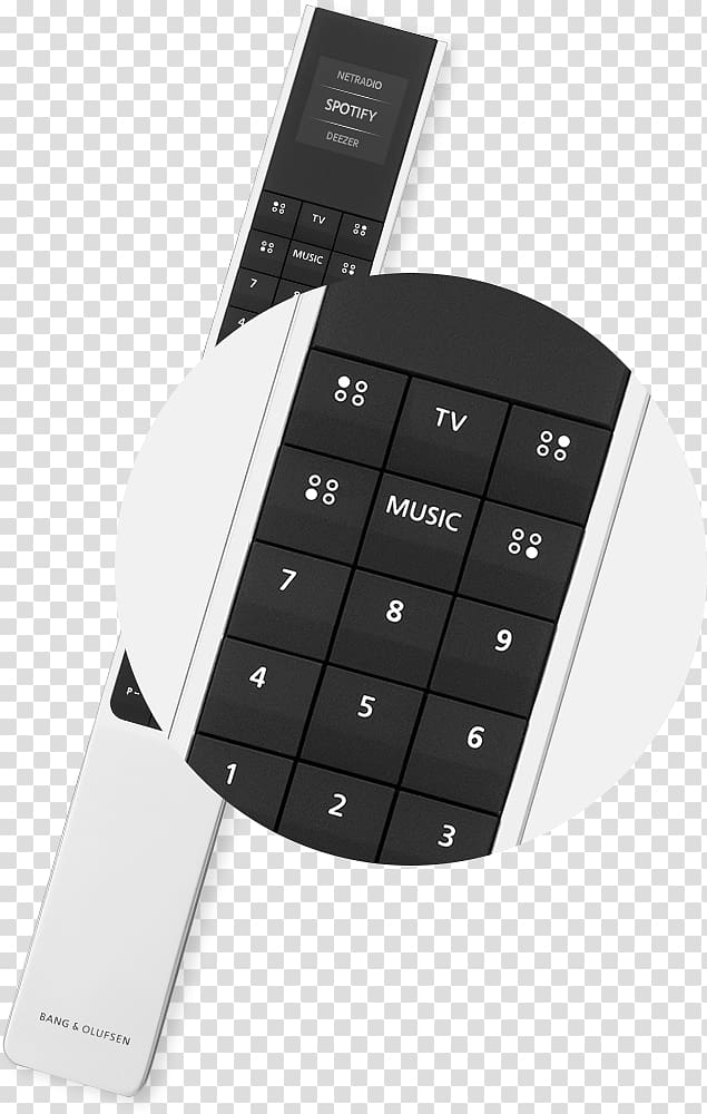 Bang & Olufsen Remote Controls Bluetooth BeoRemote One Feature phone, bluetooth transparent background PNG clipart