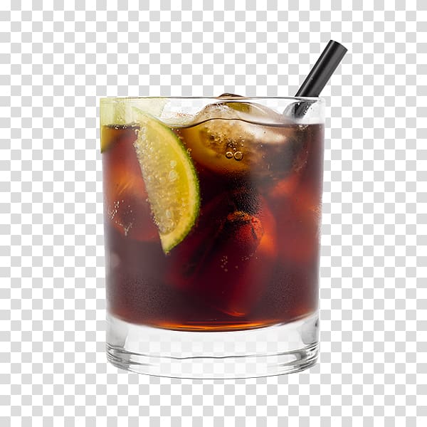Cocktail garnish Rum and Coke Negroni Old Fashioned, cocktails transparent background PNG clipart