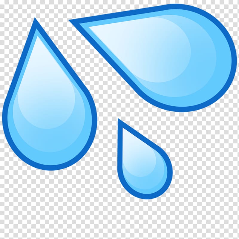 Water drop illustration, Emoji Drop Water Splash Drawing, water