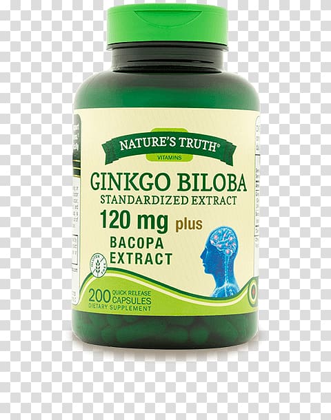 Dietary supplement Ginkgo biloba Vegetarian cuisine Extract Coconut oil, ginkgo-biloba transparent background PNG clipart