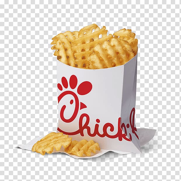 French fries Chicken sandwich Waffle Chick-fil-A Menu, fried potatoes transparent background PNG clipart