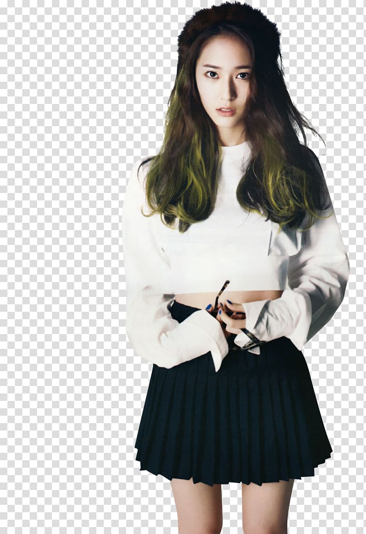 Krystal Jung South Korea Jessica & Krystal f(x) K-pop, amber transparent background PNG clipart