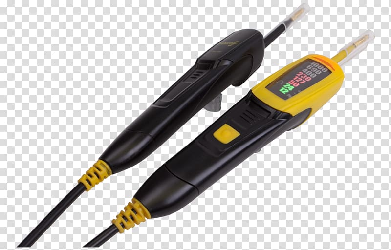 Test light Measurement category Multimeter Megohmmeter Electrical cable, consignee transparent background PNG clipart
