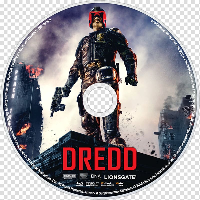 Blu-ray disc Digital copy DVD UltraViolet STXE6FIN GR EUR, judge dredd transparent background PNG clipart