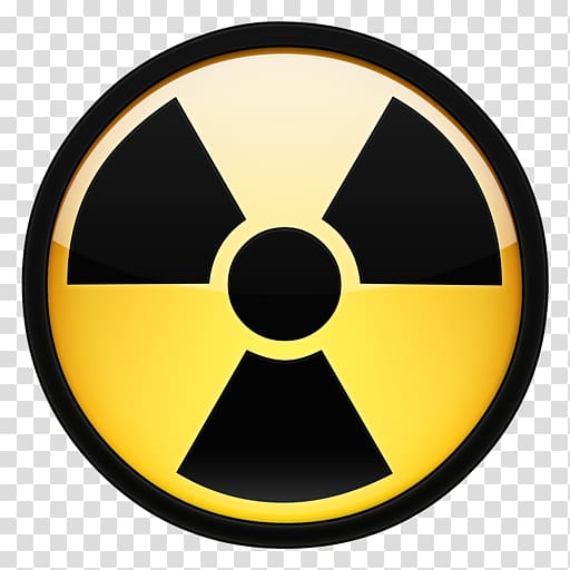Radioactive decay Ionizing radiation Hazard symbol graphics, symbol transparent background PNG clipart