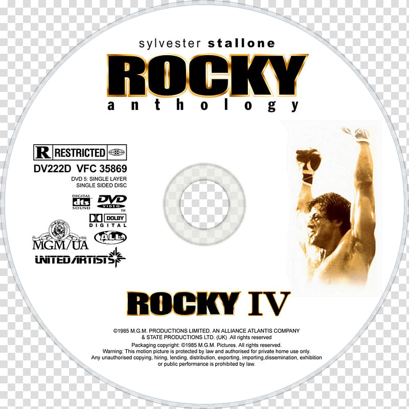 Rocky Balboa Blu-ray disc DVD, rocky balboa transparent background PNG clipart
