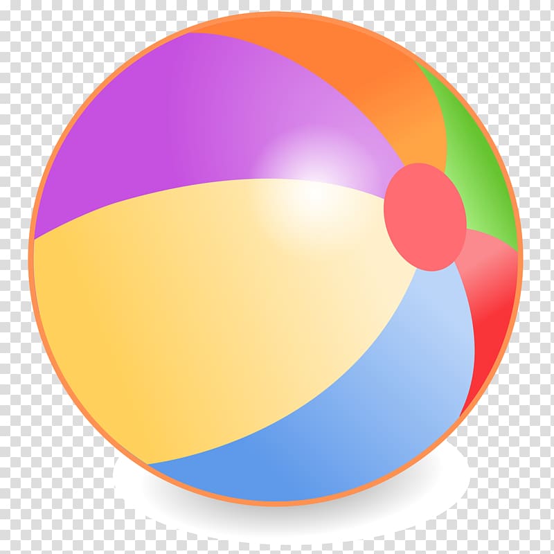 Beach ball , Small Ball transparent background PNG clipart