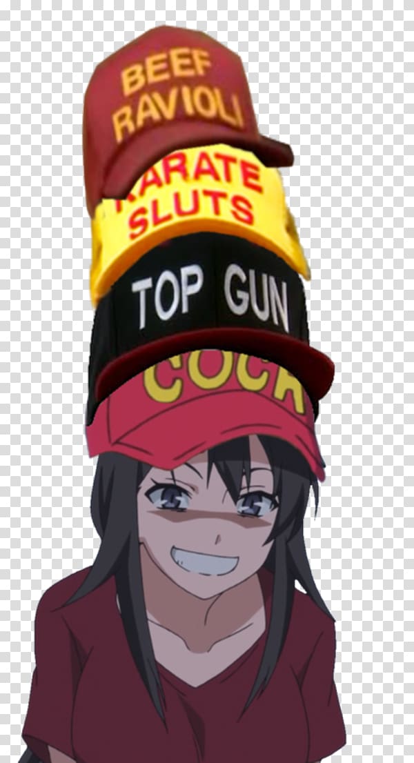 KonoSuba Know Your Meme 4chan Anime, meme, hat, manga png