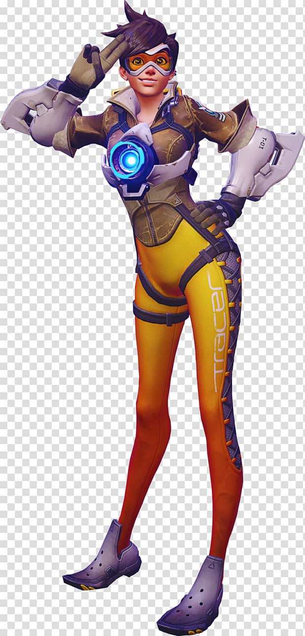 Characters of Overwatch Tracer Video game Rendering, others transparent background PNG clipart