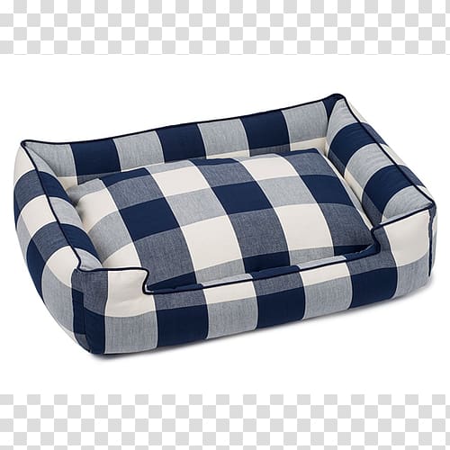 Dog Blue Bolster Bed Couch, Dog transparent background PNG clipart