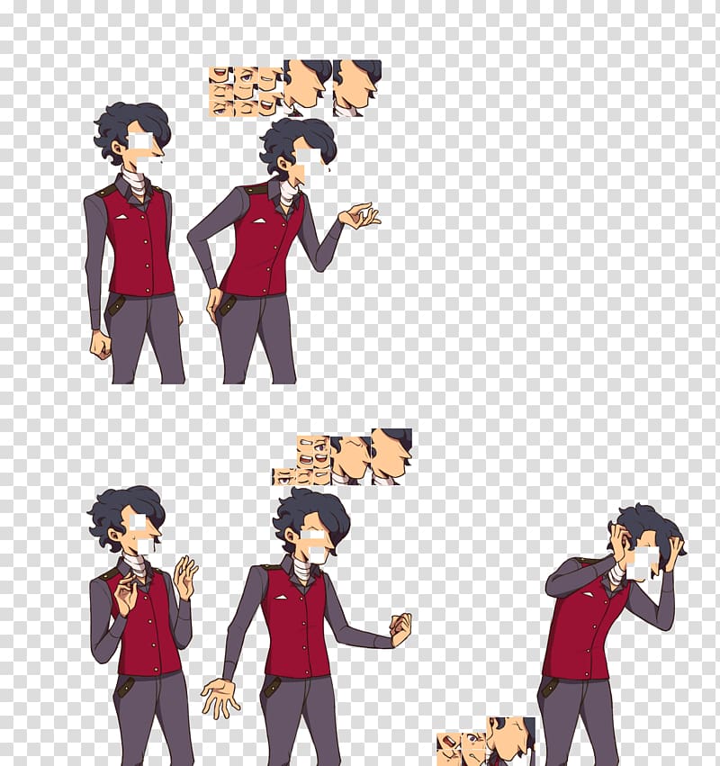 Layton Brothers Mystery Room Character Video Game Sprite