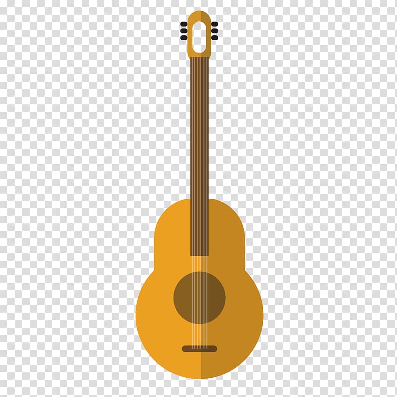 Acoustic guitar Ukulele, flat guitar transparent background PNG clipart