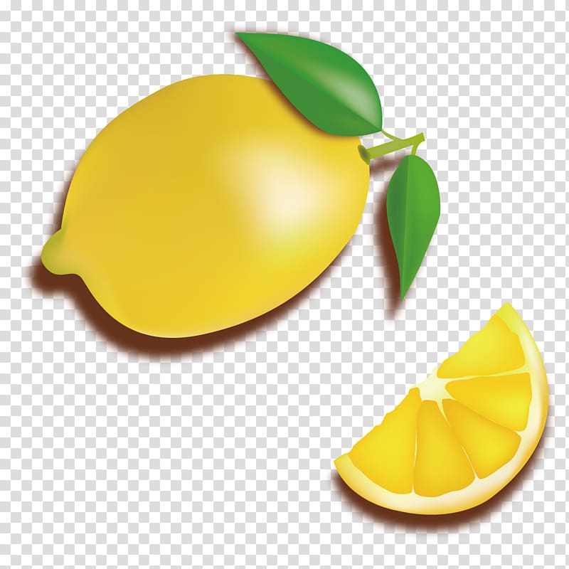 Lemon Food, lemon slices transparent background PNG clipart