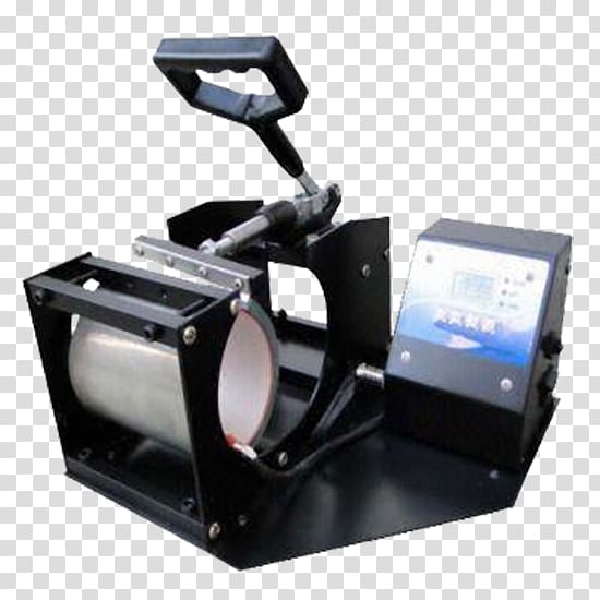 Paper Dye-sublimation printer Heat press Machine, mug transparent background PNG clipart
