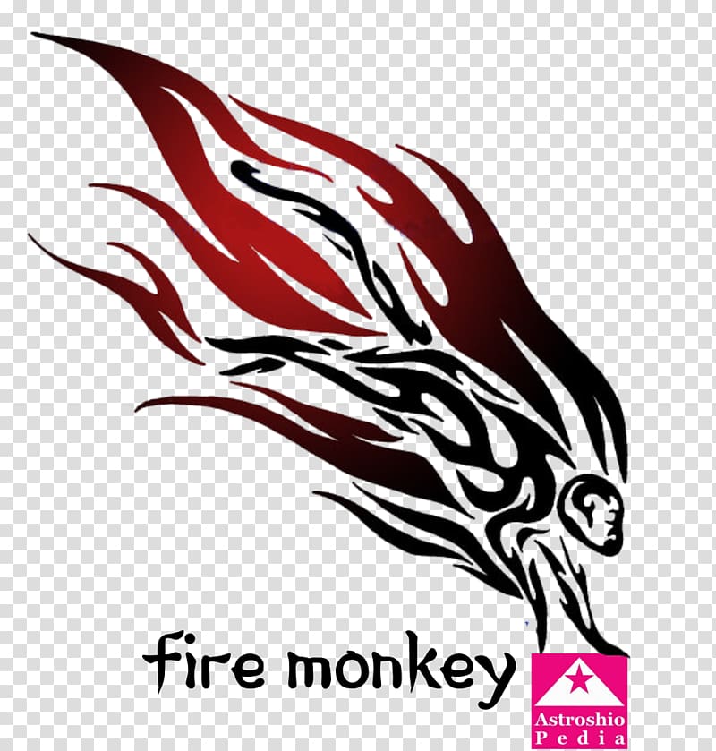 Swallow tattoo Monkey Tattoo artist Tribe, fire fish transparent background PNG clipart
