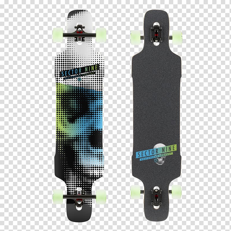 Sector 9 Dropper Longboarding Skateboard, skateboard transparent background PNG clipart