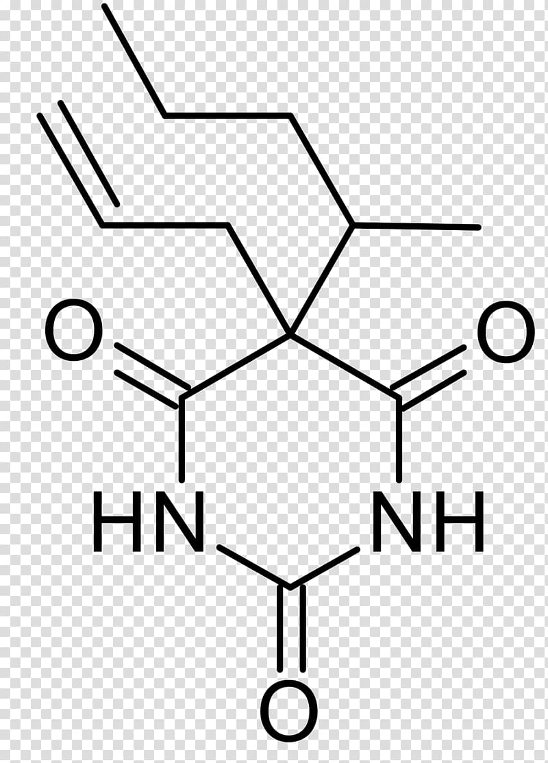 Methylphenobarbital Barbiturate Pentobarbital Drug, formula transparent background PNG clipart