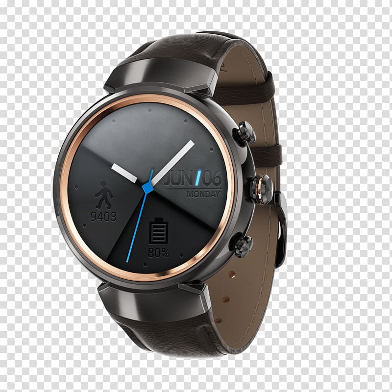 ASUS ZenWatch 3 Asus Transformer Pad TF300T Smartwatch, watch transparent background PNG clipart