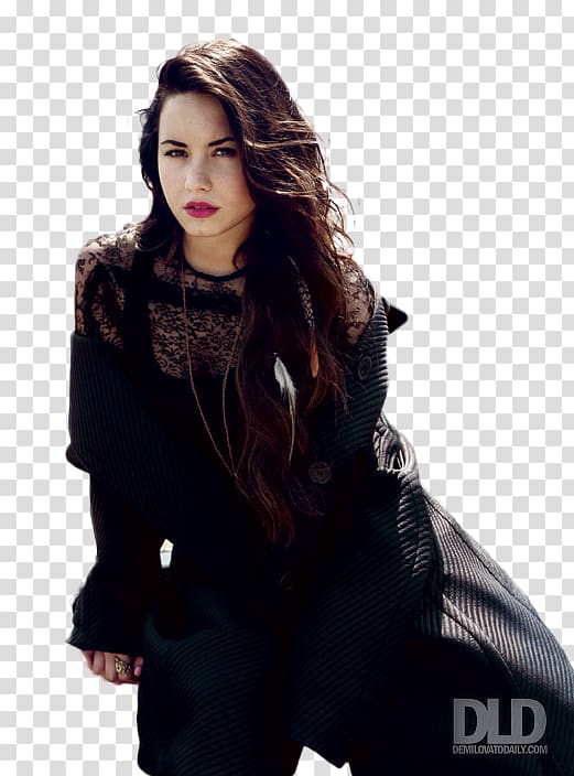 Demi Lovato Celebrity Black and white, Danielle Campbell transparent background PNG clipart
