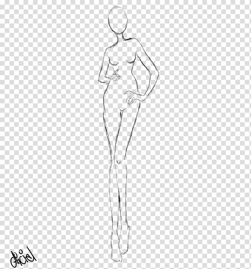 Croquis Figure drawing Line art Sketch, fashion sketching transparent background PNG clipart