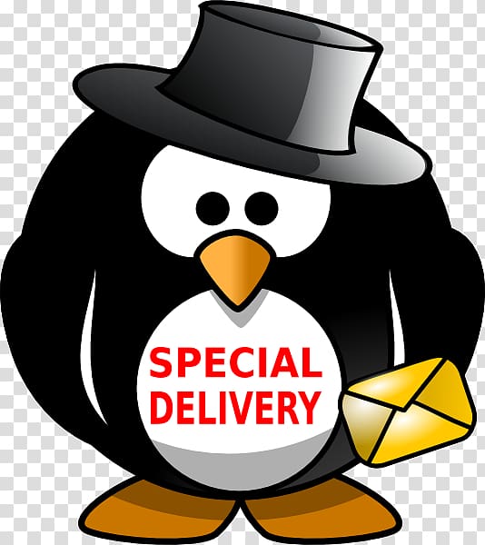 Penguin Drawing Cartoon , courier transparent background PNG clipart