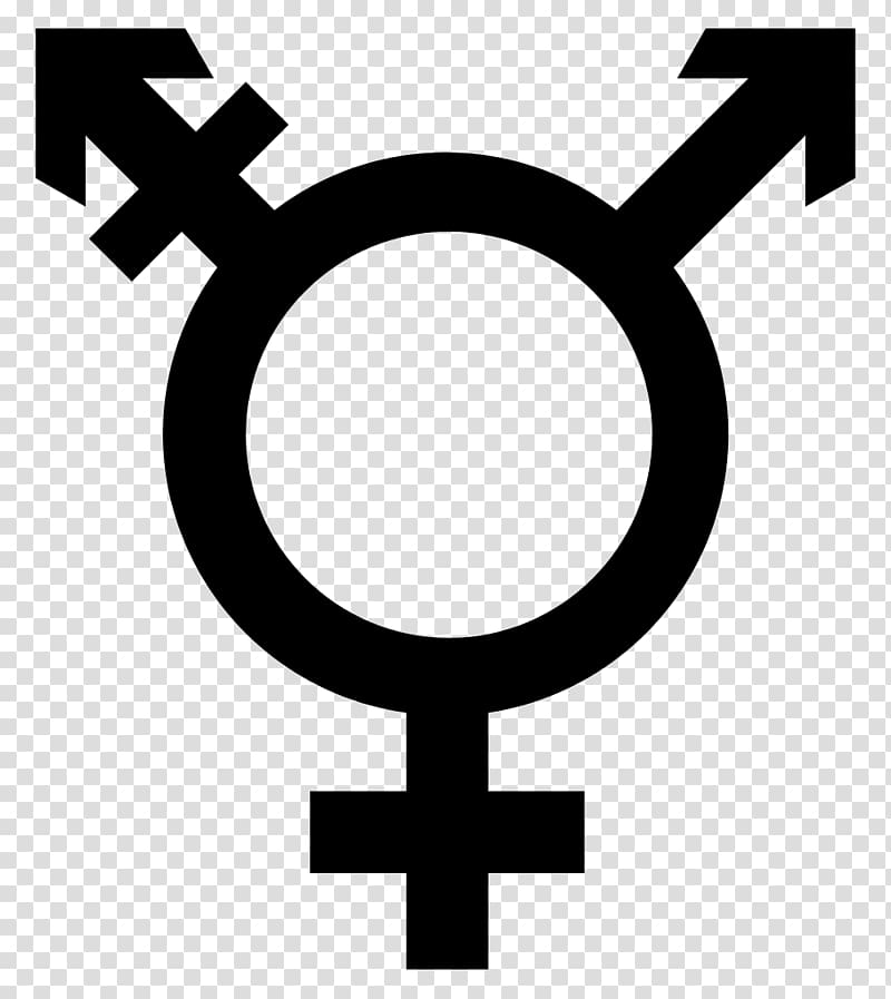 Transgender Gender symbol LGBT, gender transparent background PNG clipart