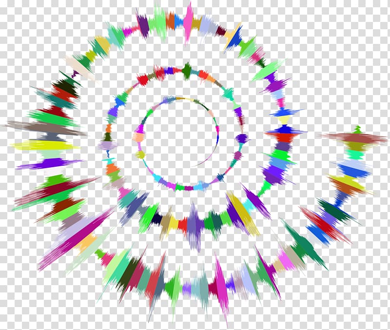 Sound Wave Golden spiral, spiral transparent background PNG clipart