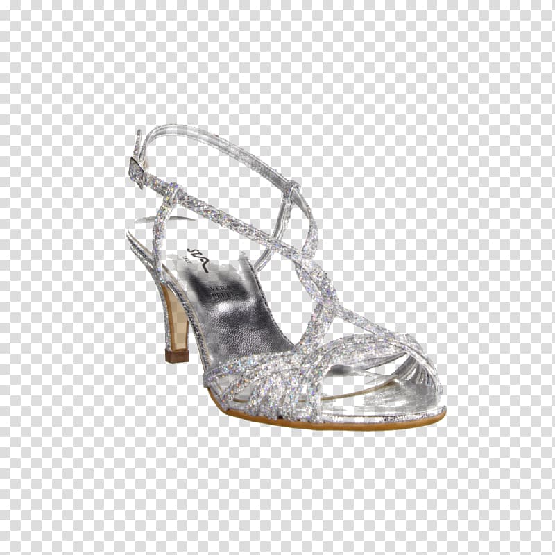 Shoe Sandal Silver Walking Product design, slingback transparent background PNG clipart