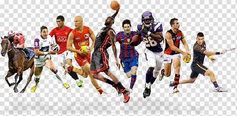 assorted sports illustration, Sports betting Rugby football, People Sport transparent background PNG clipart