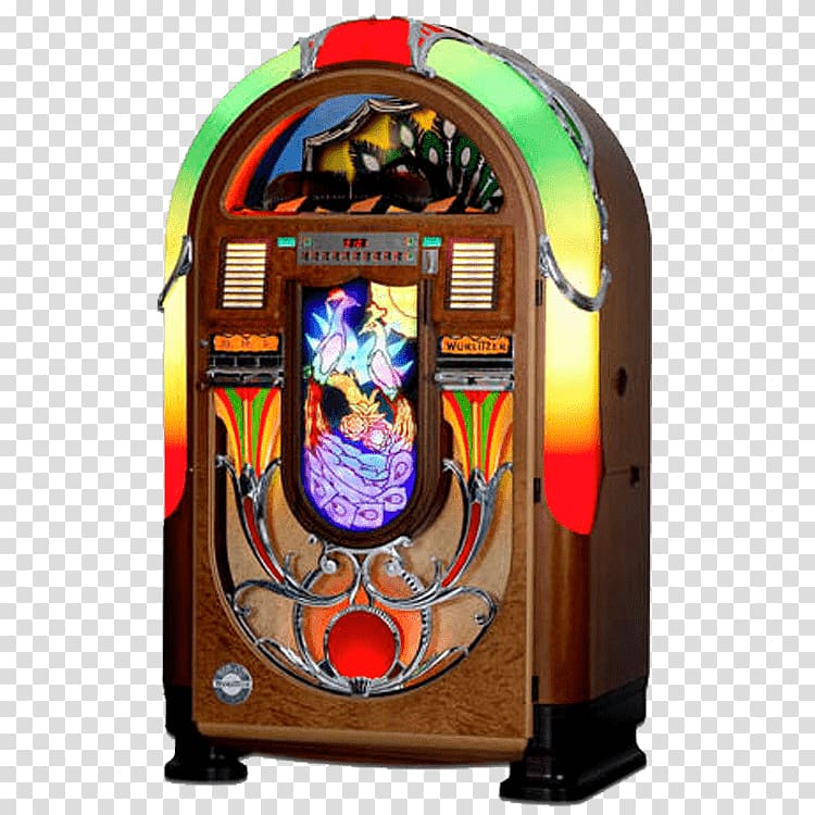 Jukebox Wurlitzer Phonograph record Antique, antique transparent background PNG clipart