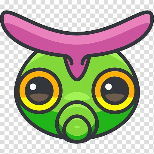 Pokémon GO Pikachu Caterpie Icon, Green bird transparent background PNG clipart