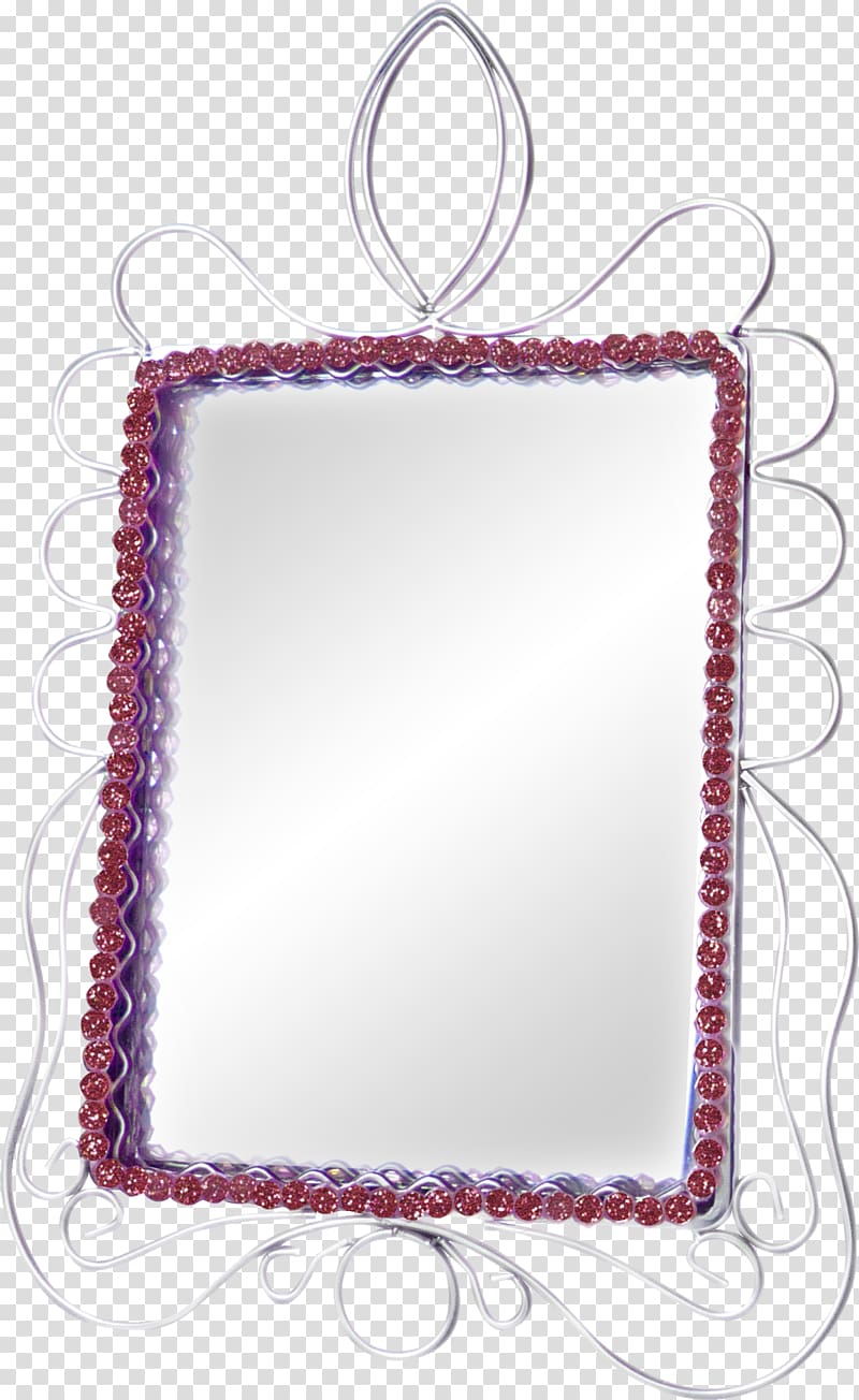 Mirror Jewellery, Decorative jewelry mirror frame transparent background PNG clipart