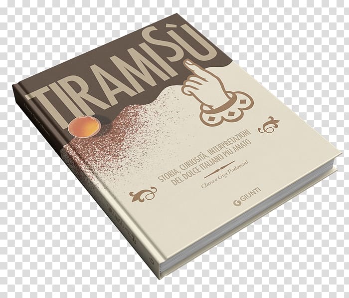 Tiramisu Book cover Giunti Editore Turin, book transparent background PNG clipart