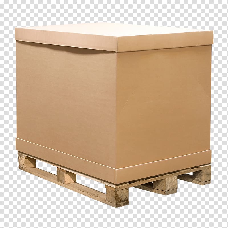 Box Pallet Less than truckload shipping Crate Shipping container, box transparent background PNG clipart