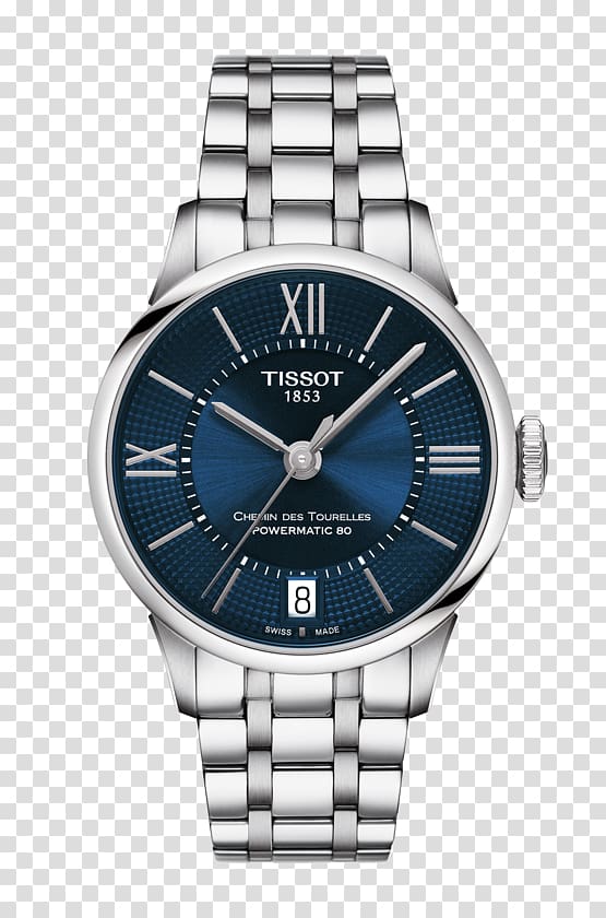 Chemin des Tourelles Tissot Marina Bay Sands Automatic watch, watch transparent background PNG clipart