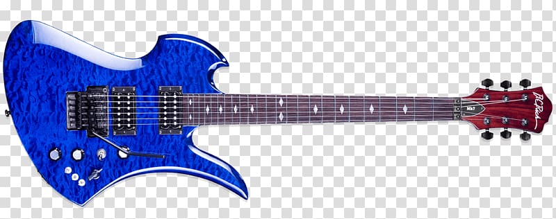 Electric guitar B.C. Rich Mockingbird Musical Instruments, guitar transparent background PNG clipart