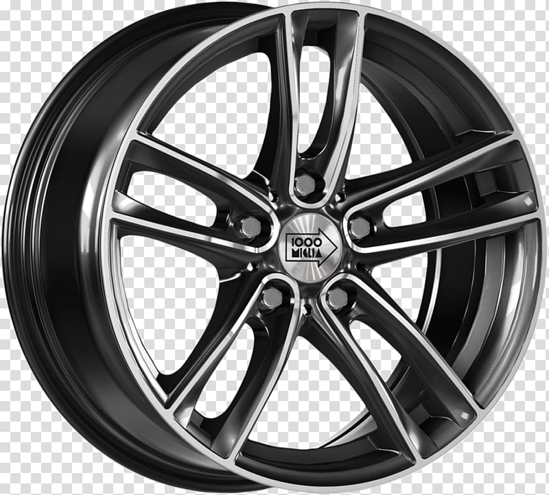 Car Rim Alloy wheel MINI, Mille Miglia transparent background PNG clipart