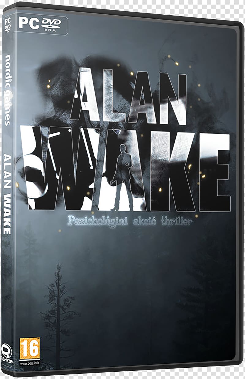 Alan Wake STXE6FIN GR EUR Database Writing Video game, Alan Wake transparent background PNG clipart