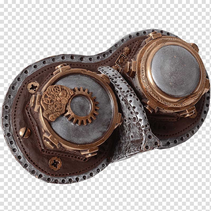 Steampunk fashion Goggles Itsourtree.com , steampunk goggles transparent background PNG clipart