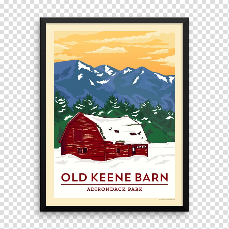 Poster Keene Paper Advertising, barn transparent background PNG clipart