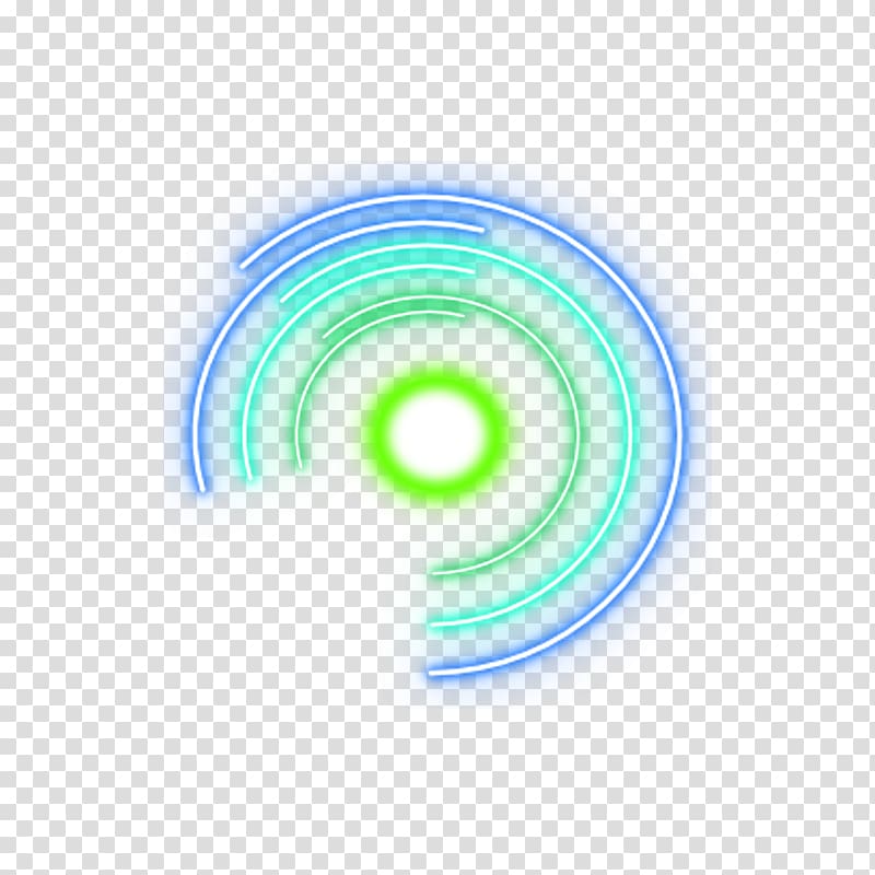 green and blue neon graphics design, Circle Graphic design Blue Computer file, Cool Round transparent background PNG clipart