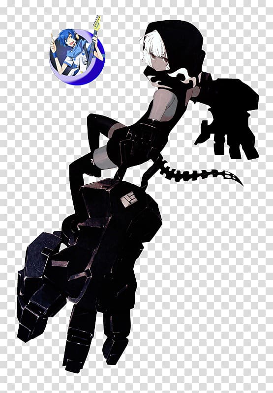 Black Rock Shooter: The Game Hatsune Miku Character Art, hatsune miku transparent background PNG clipart