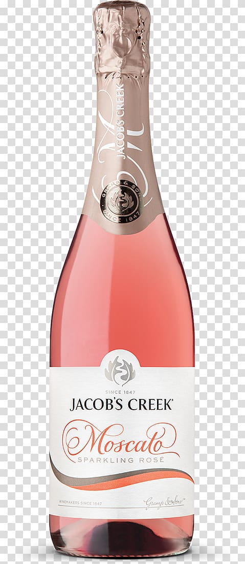 Sparkling wine Orlando Wines Rosé Champagne, rose transparent background PNG clipart