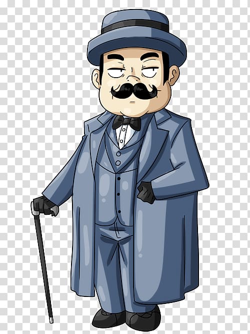 Hercule Poirot Lord Edgware Dies Murder on the Orient Express Inspector Japp Sherlock Holmes, others transparent background PNG clipart