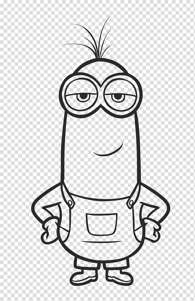 Kevin the Minion Bob the Minion Drawing Coloring book Minions, Minions birthday transparent background PNG clipart