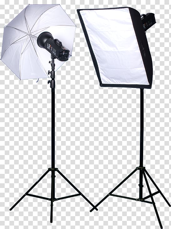 gray studio umbrella and light reflector, graphic lighting Softbox graphic studio , light transparent background PNG clipart